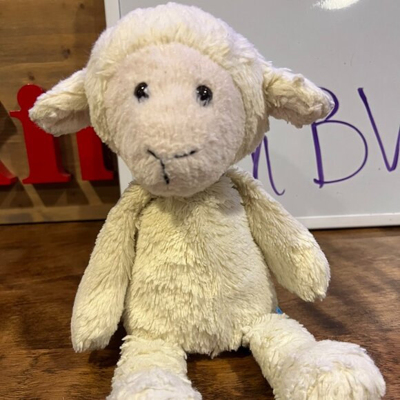 Manhattan toy Bashful Bunny Rabbit Lamb Plush Stuffed Animal 12” - Picture 2 of 7